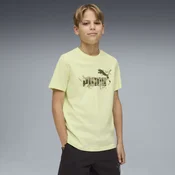 PUMA Essentials Camo Tee Youth, Clothing, Apple Spritz, 11-12Y