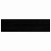 Vidaxl Podloge za stopnice 4 kosi rjavo-črne 100x25x2 cm trdna hrastovina