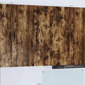 Vidaxl Stenska kuhinjska omarica Dimljeni oreh 30 x 31 x 100 cm