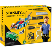 Stanley Jr. U003-K02-T06-SY Set od 2 autica i 5 alata