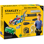 Stanley Jr. U003-K02-T06-SY Komplet 2 avtomobilov in 5 orodij