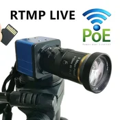 KJB Kompaktna IP kamera s pretakanjem RTMP 5 MP, kartica 32 GB, Wi-Fi