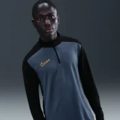 Nike Academy Mens Dri-FIT Football Drill Top - Blue - Polyester
