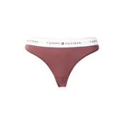 Tommy Hilfiger Underwear Tangice čokolada/rdeča/črna/bela