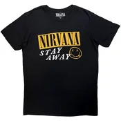 Nirvana Stay Away (Back Print) Carbon Black M Majica