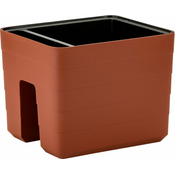 Plastia Škatla BERBERIS za samopreskrbo na ograji + kati 30x26x24h