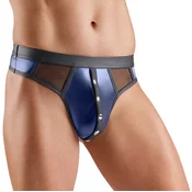 Svenjoyment Elegant Shimmering Wetlook Thong 2111780 Dark Blue S