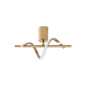 Opviq Luster Metalni, 41x25x16cm, Zlatni