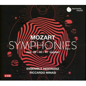 MOZART:SYMPHONIES NOS.39-40-41/MINASI 2CD