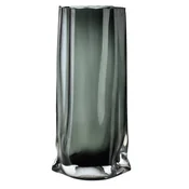 Mondex vaza steklo Serenite Serenite 12x8x30 siva 1 kos, (5000300870)
