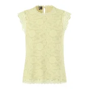 PIECES Bluza PCOLLINE svetlo rumena