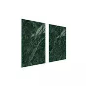 shumee STEKLENA ZAŠČITNA PLOŠČA ZA ŠTEDILNIK 75x52 MARMOR