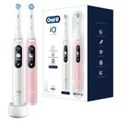 Oral-B iO Series 6 Duo White/pink elektrische Zahnbürste
