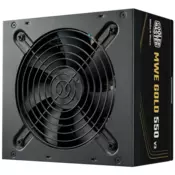 Napajanje Cooler Master 550W - MWE Gold 550 V3 - MPE-5502-ACAAG-3BEU - 80+ Gold - ATX 3.1 - nemodularno - crno napajanje