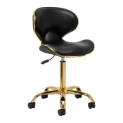 Gardj Europe Kozmetični stolček Gabbiano Q-4599G, črn