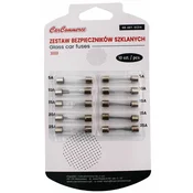 CCM Set staklenih osiguraca, 32 mm, 5-25 A, 10 komada