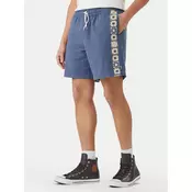 Quiksilver Kratke hlače iz tkanine Schank EQYWS03895 Modra Regular Fit