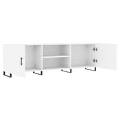TV ormaric bijeli 150 x 30 x 50 cm od konstruiranog drva