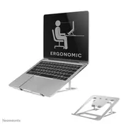 Neomounts NSLS085SILVER stojalo za prenosnik Stojalo za prenosnik Srebrna 43,2 cm (17)