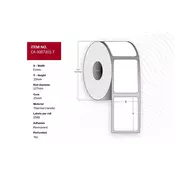 shumee Termo transferne etikete 51 x 25 mm, 25 mm jedro, prevlečene, trpežne, perforirane, 2580 etiket/rola, 8 rol/škatla, CA-3007201-T