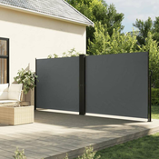 Bocna tenda na uvlacenje antracit 180x1000 cm