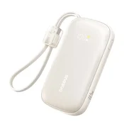 BASEUS Powerbank 10000 mAh, 22,5 W, s kablom z vrvico EnerFill FC21 Qpow 3 Ultra – bež
