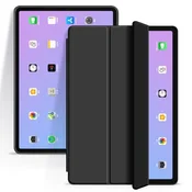 eSTUFF DENVER ovitek Folio za iPad Air 11 2024, črno umetno usnje, mehak TPU, ES68203100-BULK