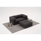 Atelier del Sofa Kutna sofa Comfort Mini, 190x95x75 cm, Antracit