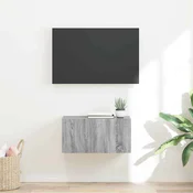 TV zidni ormar Siva Sonoma 60 x 31 x 29,5 cm Konstruirano drvo