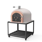 Movelar Vesuvius 120 cm Bela + Kovinski podstavek