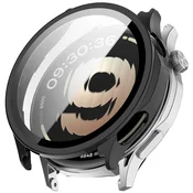 GS Ovitek 2 v 1 + kaljeno steklo za Oppo Watch S, črn