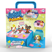 Washy Friends: Color Reveal psiček z kopeljo in 7 dodatki, 2 figuri