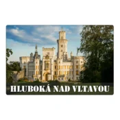 Magnet za hladilnik Grad Hluboká nad Vltavou