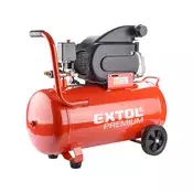 uljem podmazivani zračni kompresor, 1800 W, spremnik 50 l, 8 bara; 235 l/min