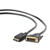 Gembird adapter za video kablove 1,8 m DisplayPort DVI Crno