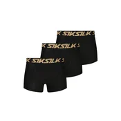 SikSilk Boksarice bež/črna