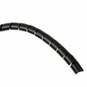 InLine Spiralband Kabelschlauch, schwarz - 10mm x 10m 59946L