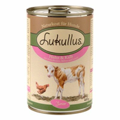 Lukullus Junior piščanec and teletina - 6 x 800 g