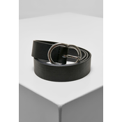 Small Chain Belt with Buckle - Black
