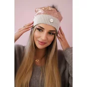 marka niezdefiniowana Cap K198 beige