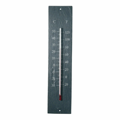 Stenski zunanji termometer iz skrilavca Ego Dekor Plain, 45x10 cm