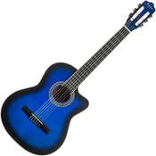 Pasadena PCC-10 4/4 Blue Burst Klasična kitara (Kot novo)