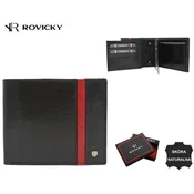 shumee Elegantna moška usnjena denarnica - Rovicky