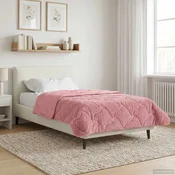 vidaXL vidaXL Poletna odeja Roza 155 x 200 cm Mikrofibra in Teddy flis, (5000284523)
