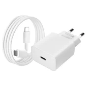 GOOGLE Originalni polnilnik Google Home, polnilni kabel USB-C 18 W USB-C – bel, (20589122)