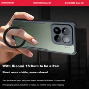 Xundd Maska za mobilni telefon Xiaomi 15 Pro, Providna