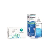 CooperVision Biomedics 55 Evolution (6 leč) + ReNu MultiPlus 360 ml s posodico Dioptrija: -9.5, Ukrivljenost: 8.6, Premer: 14.2