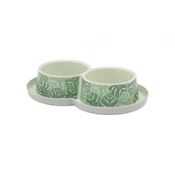 MODERNA Posuda za pse i macke Trendy Dinner, 2x350m, Zelena