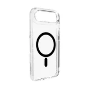 Puro TPU PC Lite Mag MagSafe stražnja maskica za iPhone 17 Air - prozirni crni prsten