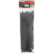 Vezice za kable 3,6x250mm črne 100kos 66450